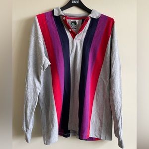 Men's Vintage Mcintosh & Seymour Stripe Rugby Shirt